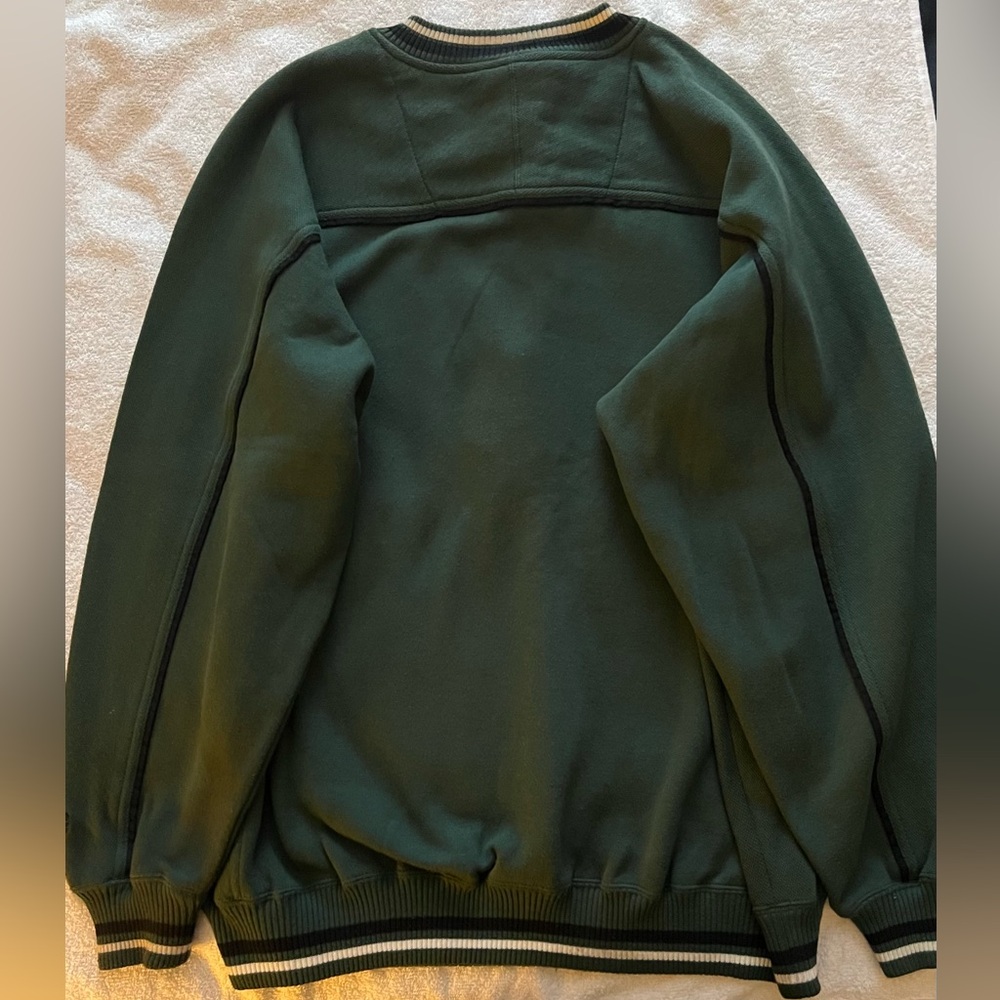 NY JETS Sweater, Large, Pre-Owned with FREE Jets T-Shirt Size XL New With Tags - Picture 11 of 15